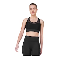 FWD Women's Push Power Mesh Sports Bra Front_Flat