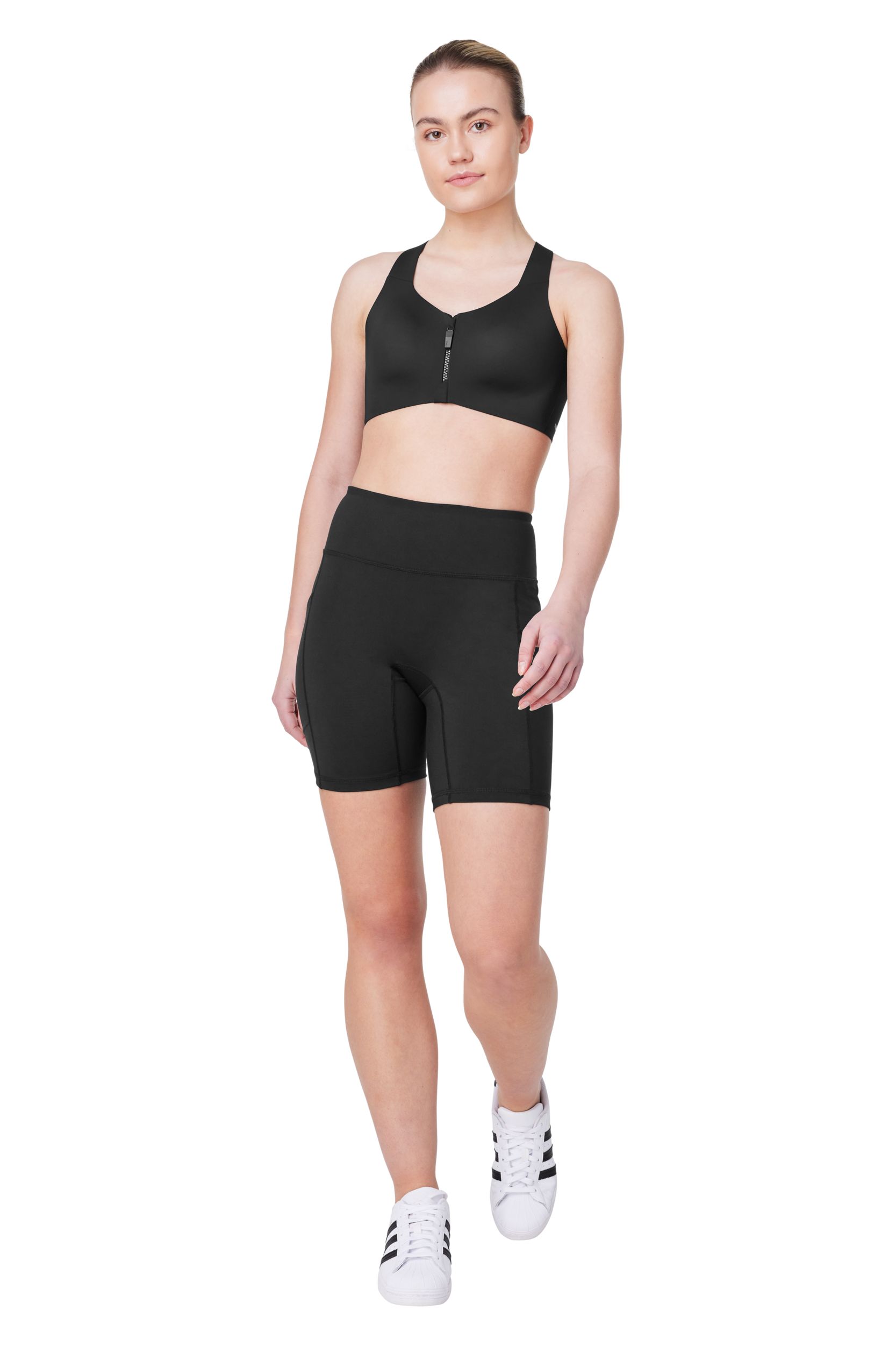 FWD Women's Push Hi Front Zip Sports Bra