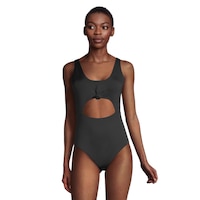 Ripzone Women's SL Cut Out One Piece Swimsuit Front_Flat