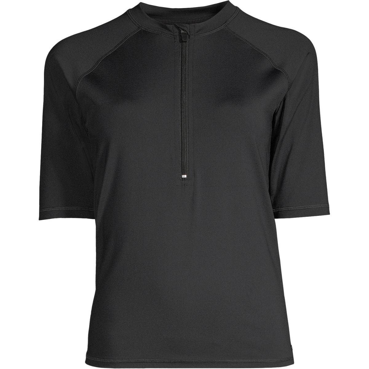 Ripzone Women's SL Half Zip Short Sleeve Rashguard