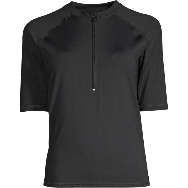 Ripzone Women's SL Half Zip Short Sleeve Rashguard Sportchek