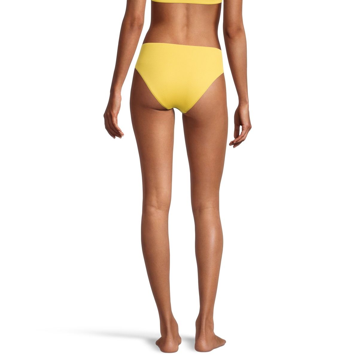 High Leg Bikini Bottoms - Light yellow - Ladies