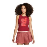 Nike Women's Heritage Court Tank Front_Flat