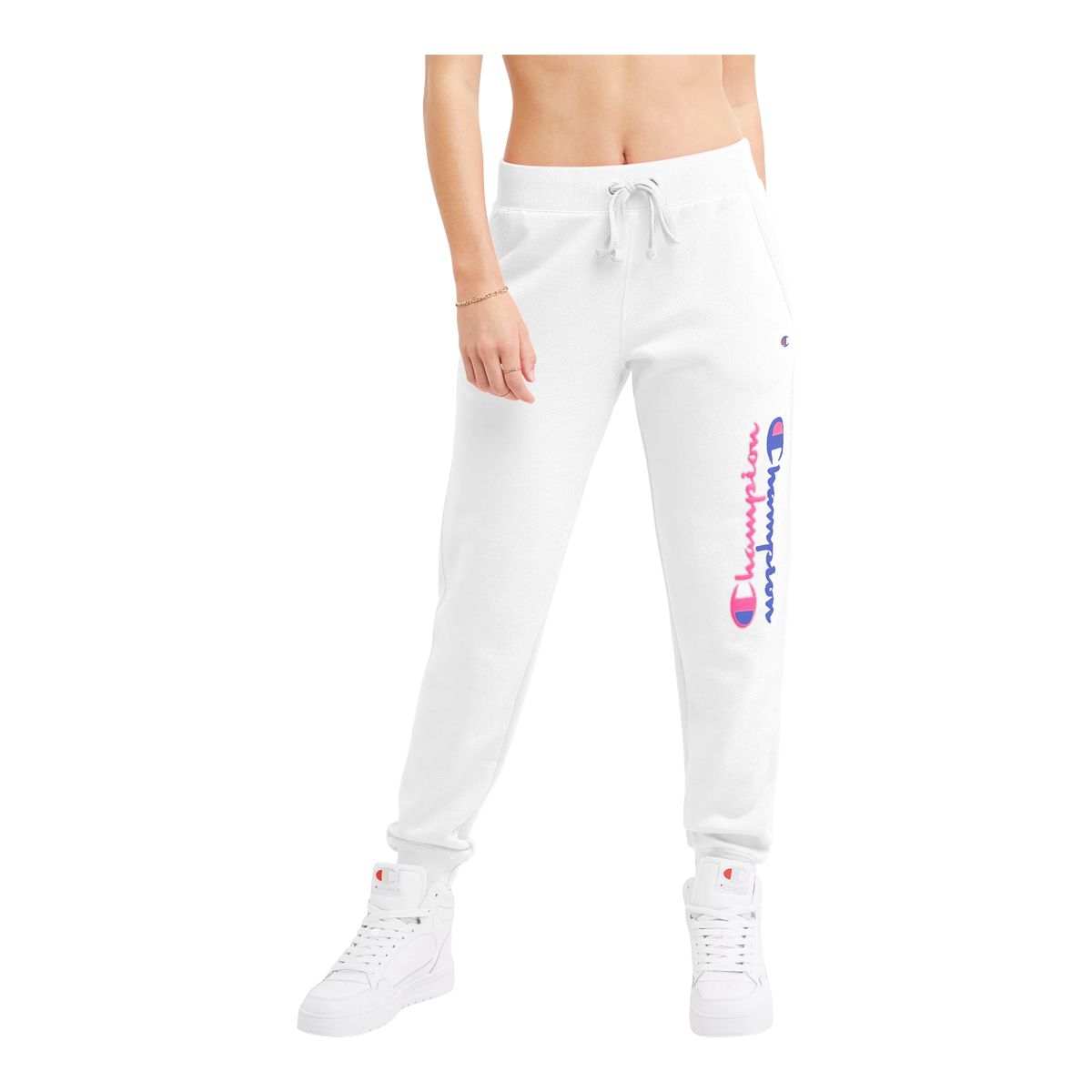 Champion Women s Powerblend Graphic Jogger Pants SportChek