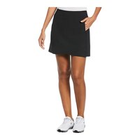Callaway Women's Skort Heather Perforated Curved Hem Shorts Front_Flat