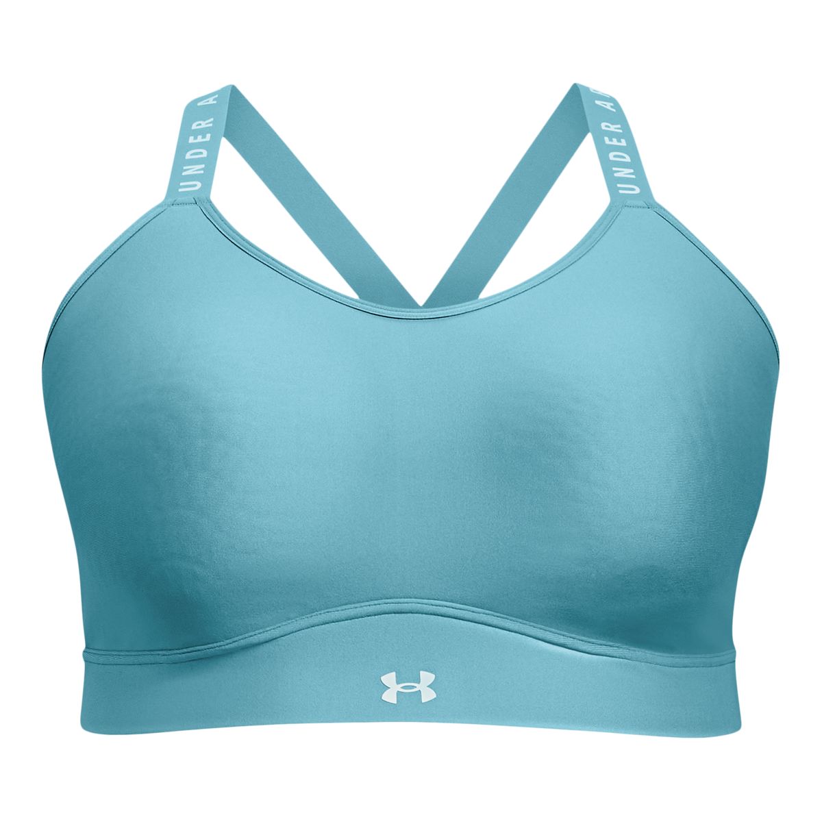 Under Armour Women's Infinity Plus Size Sports Bra, Medium Impact, Padded