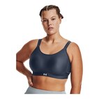 Under Armour Women's Limitless Mid Sports Bra, (592) Ghost Gray