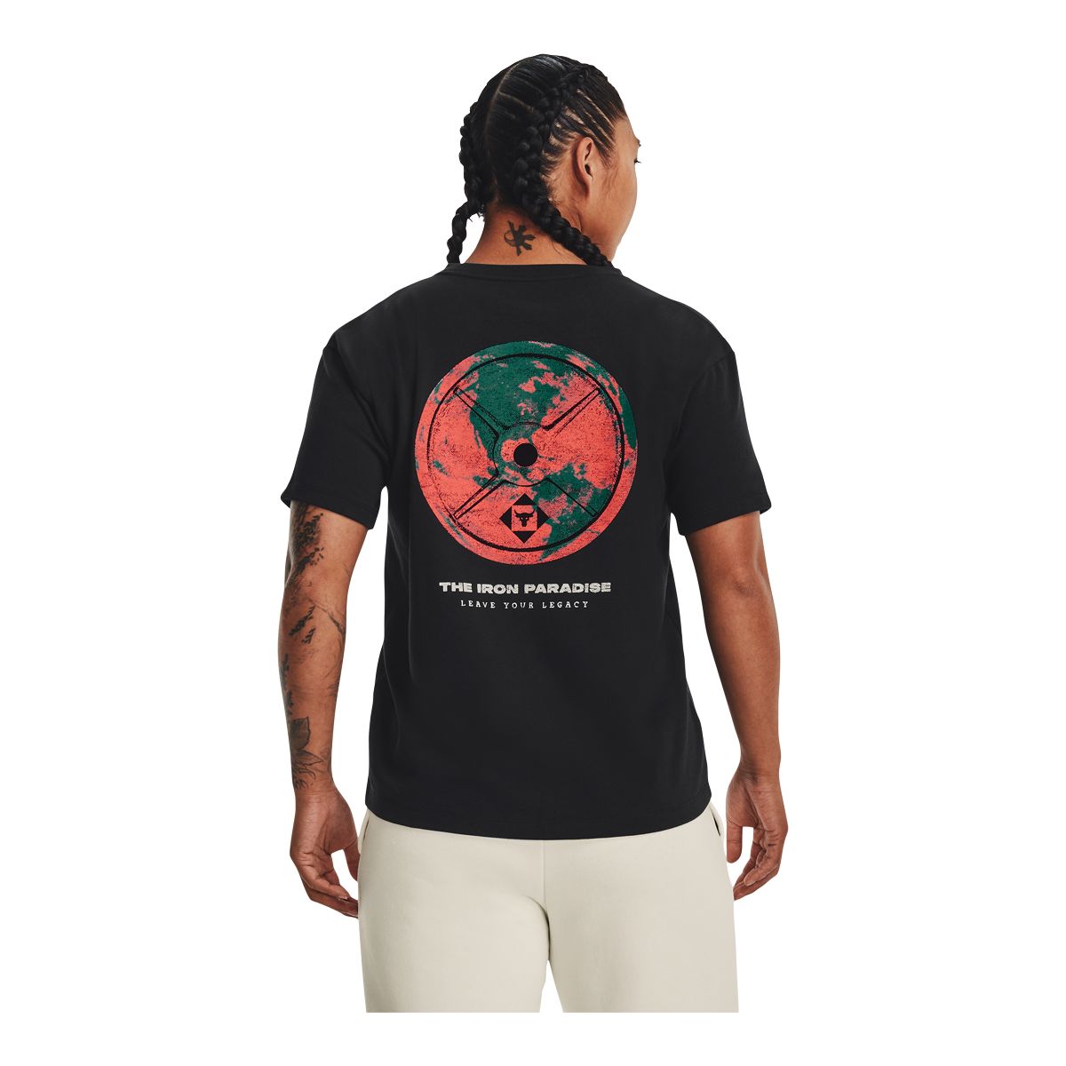 Under Armour Women's Project Rock Globe T Shirt