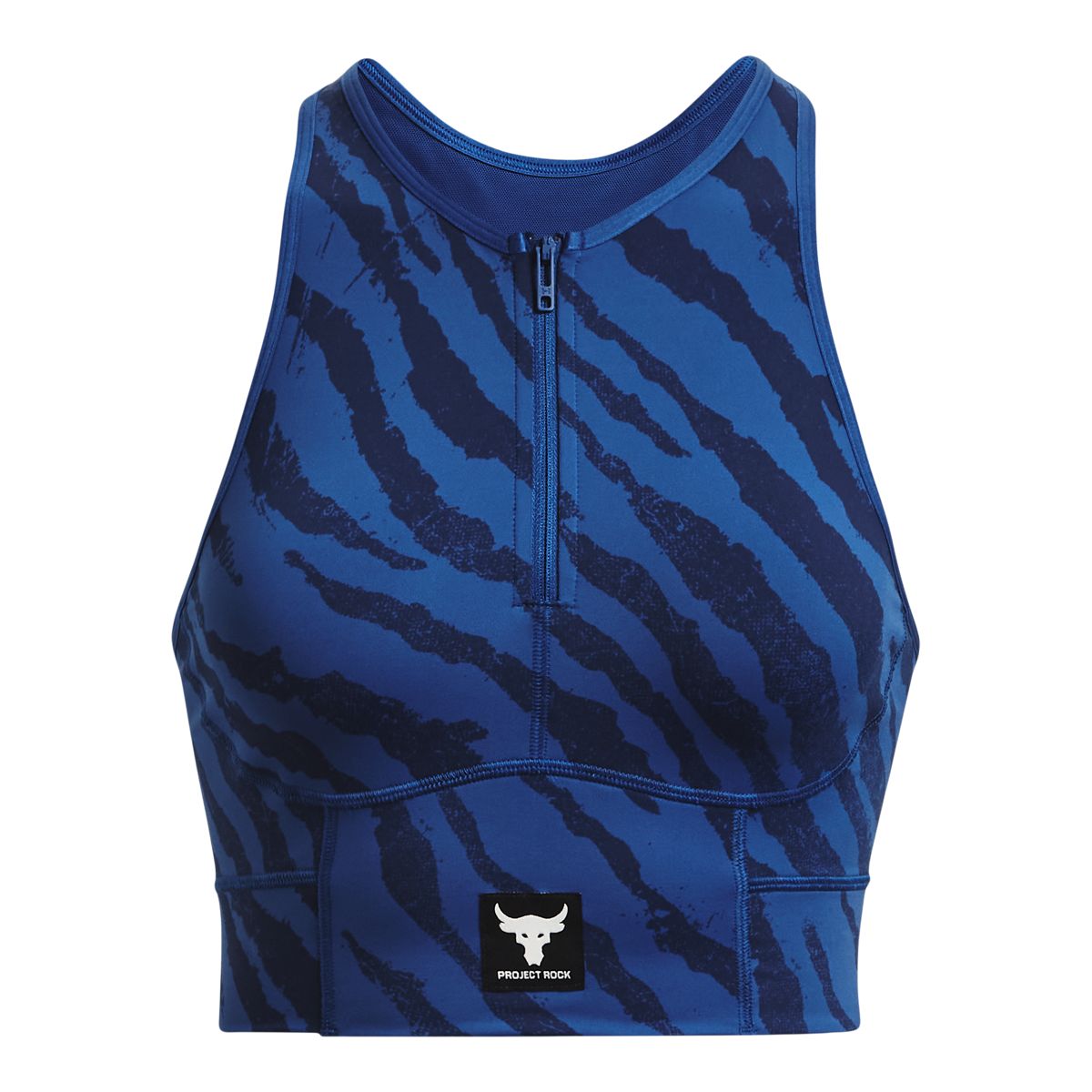 Under Armour Women's Project Rock Meridian Zip PT Tank