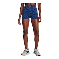 Under Armour Women's Project Rock Meridian PT Shorts Front_Flat
