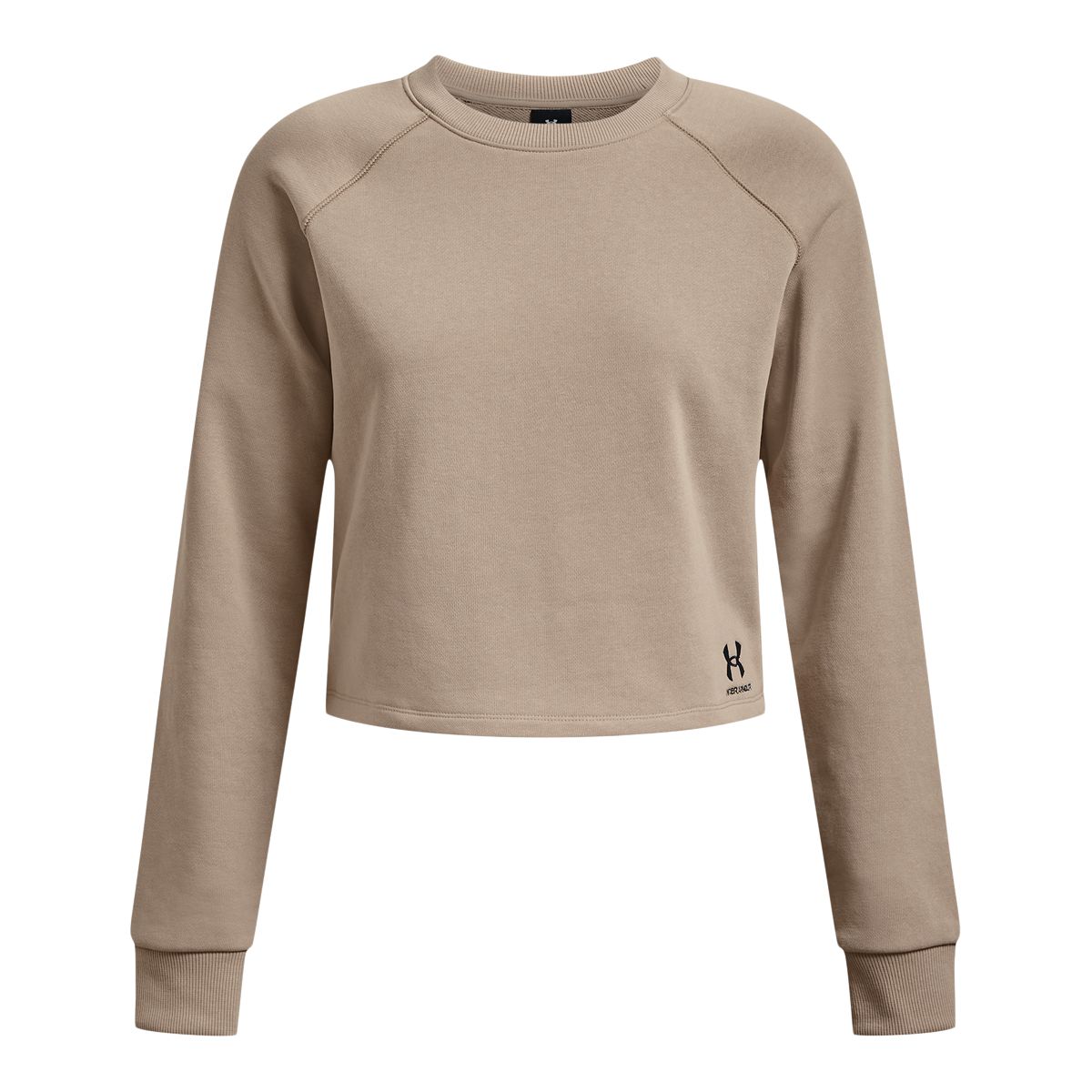 Under Armour Women's BTG French Terry Crop Sweatshirt