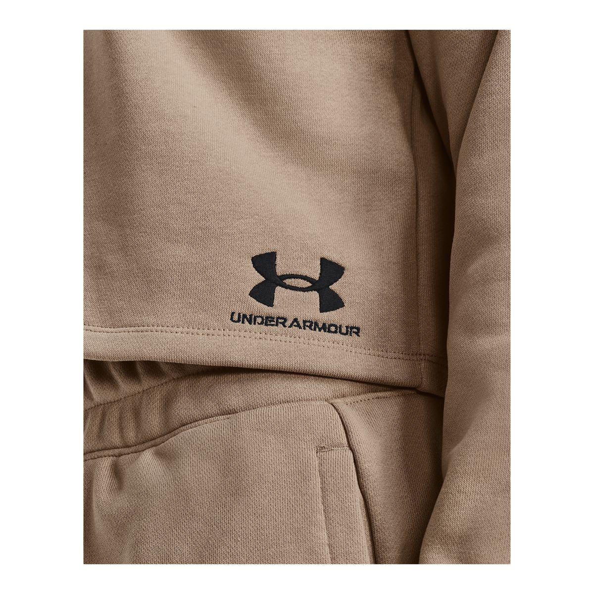 Under Armour Women's BTG French Terry Crop Sweatshirt