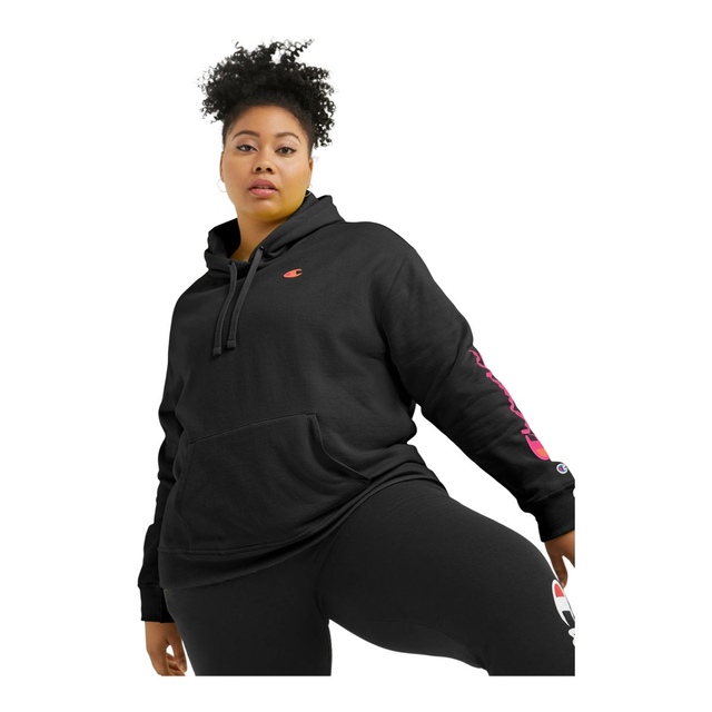 Champion Women's Plus Size Powerblend Graphic Hoodie SportChek