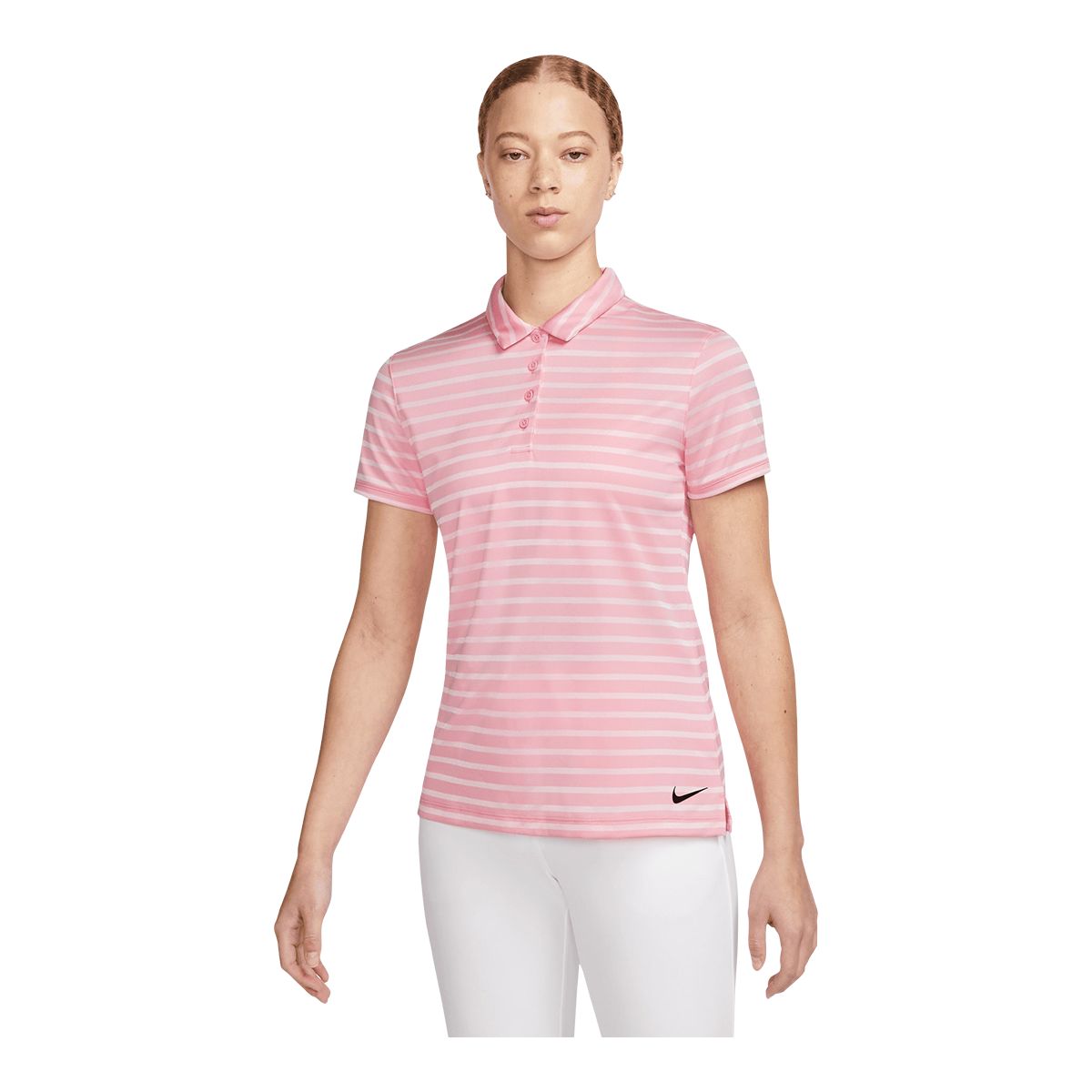 Nike Golf Women's Dri-FIT Victory Stripe Polo T Shirt