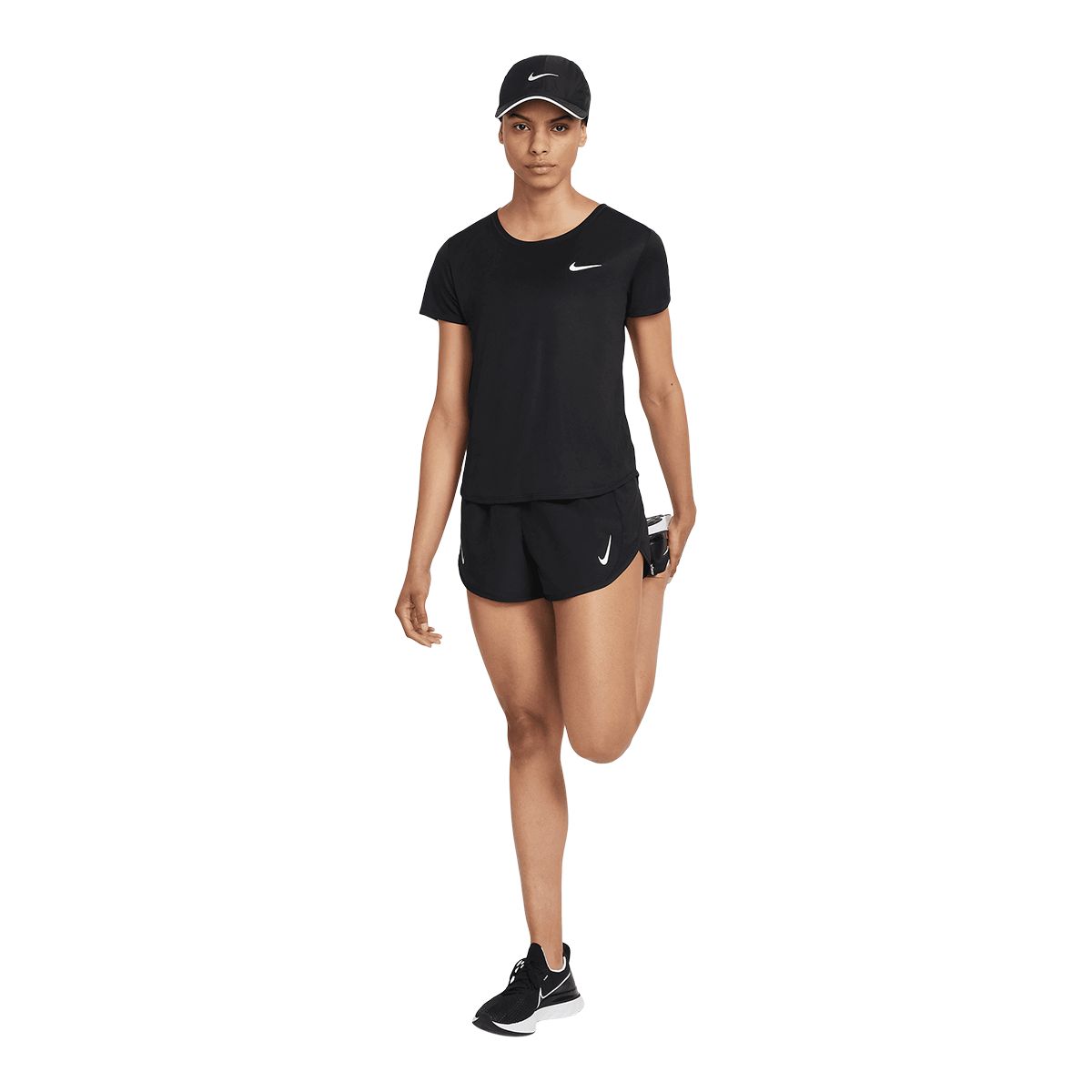 Tempo Run Shorts - Black, Women's Shorts + Skorts