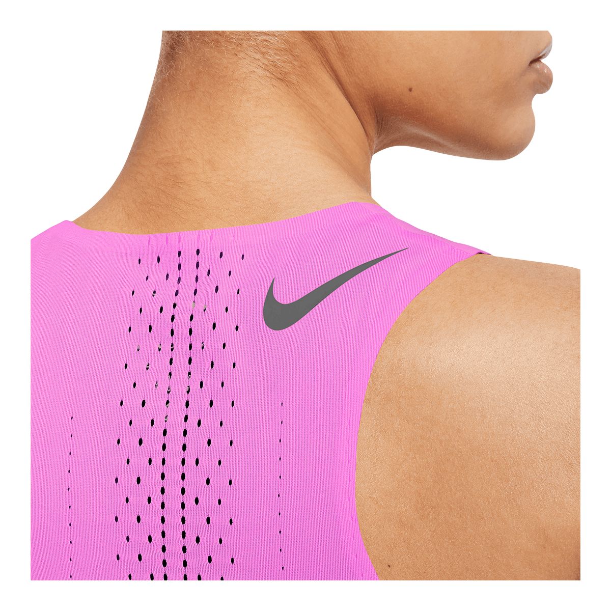 Nike AeroSwift Womens Running Shorts (Black, Medium