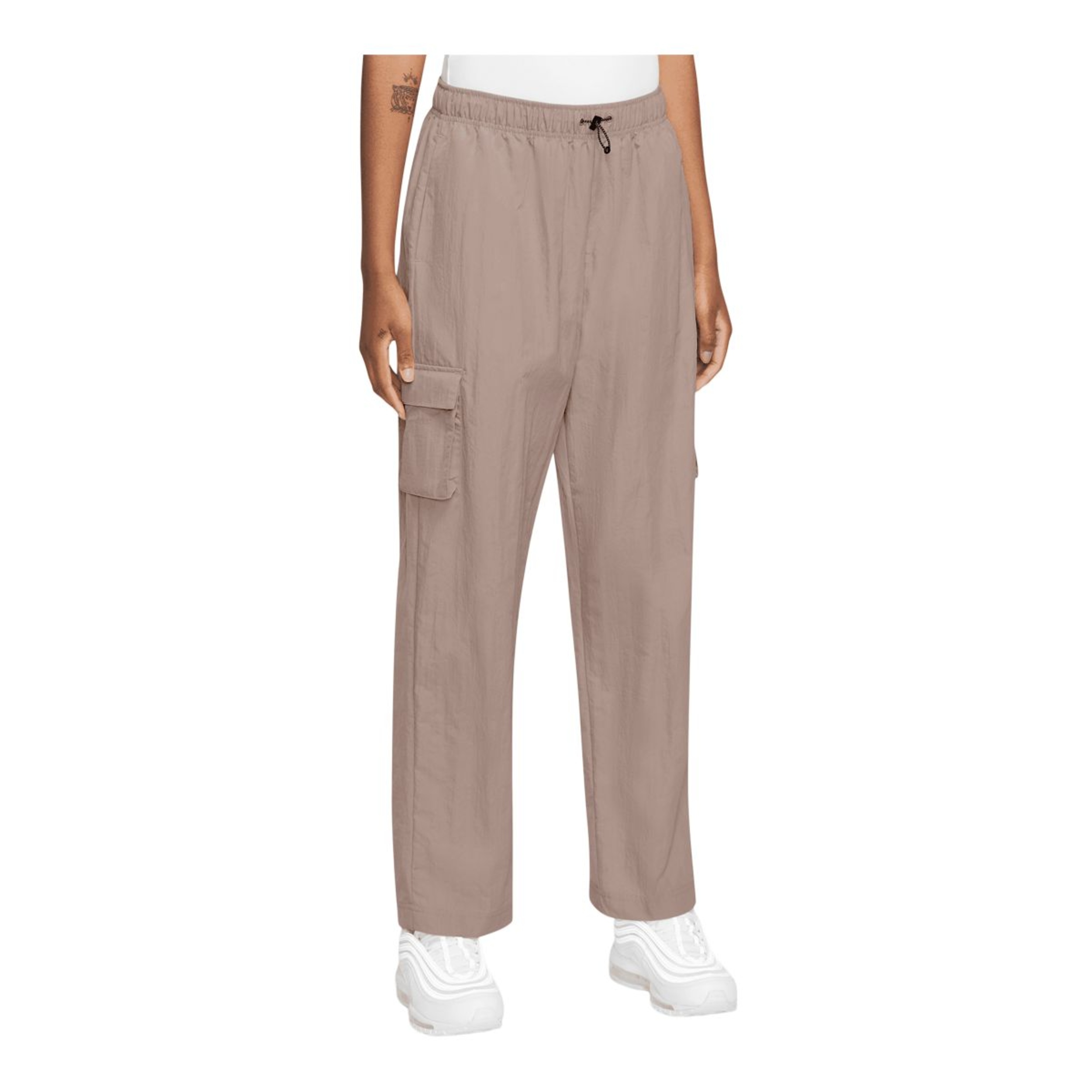 Nike Women's Essentials Woven Cargo Pants, Casual, High Rise, Oversized ...