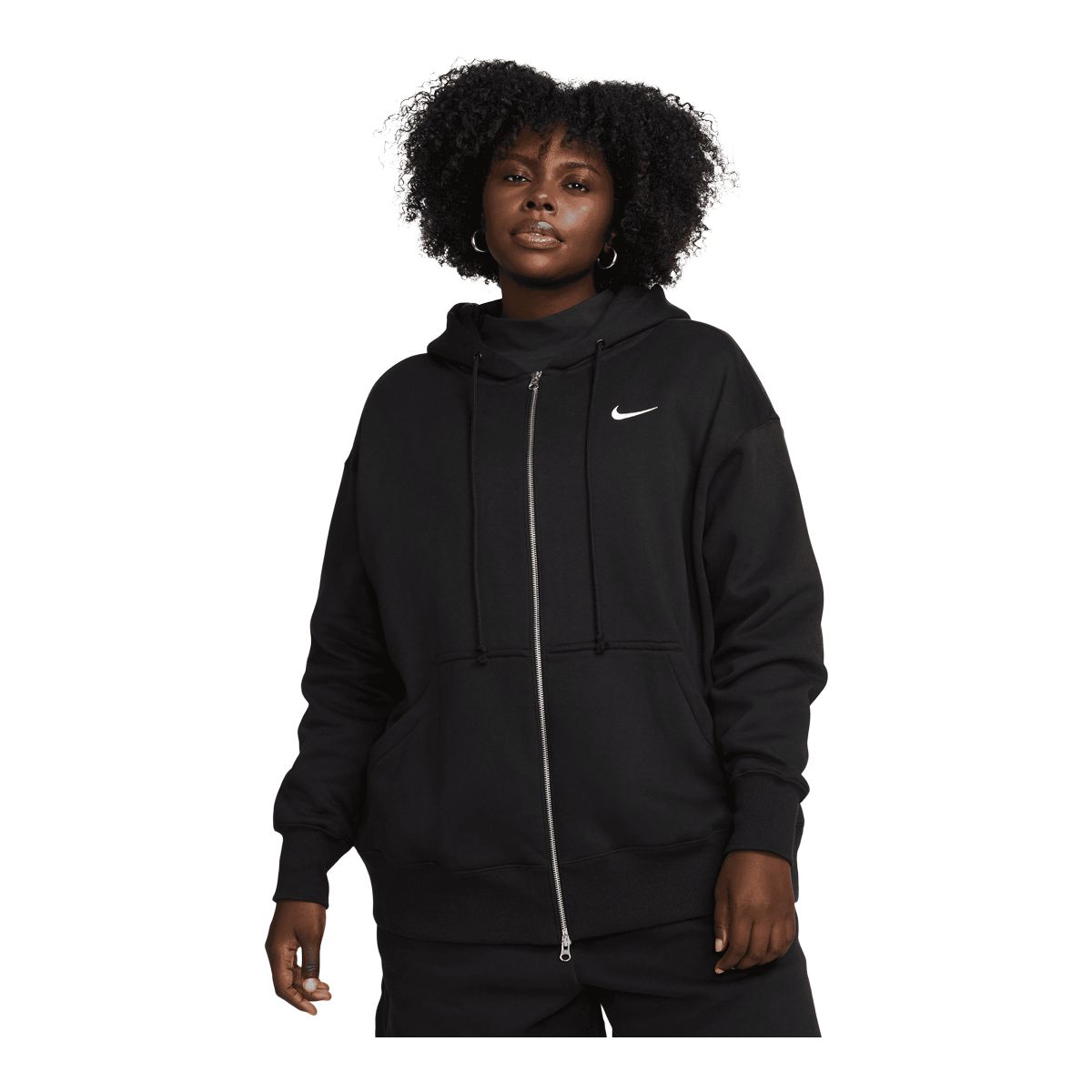 Nike Sportswear Women's Plus Size Quarter Zip HYBRID WARM Fleece