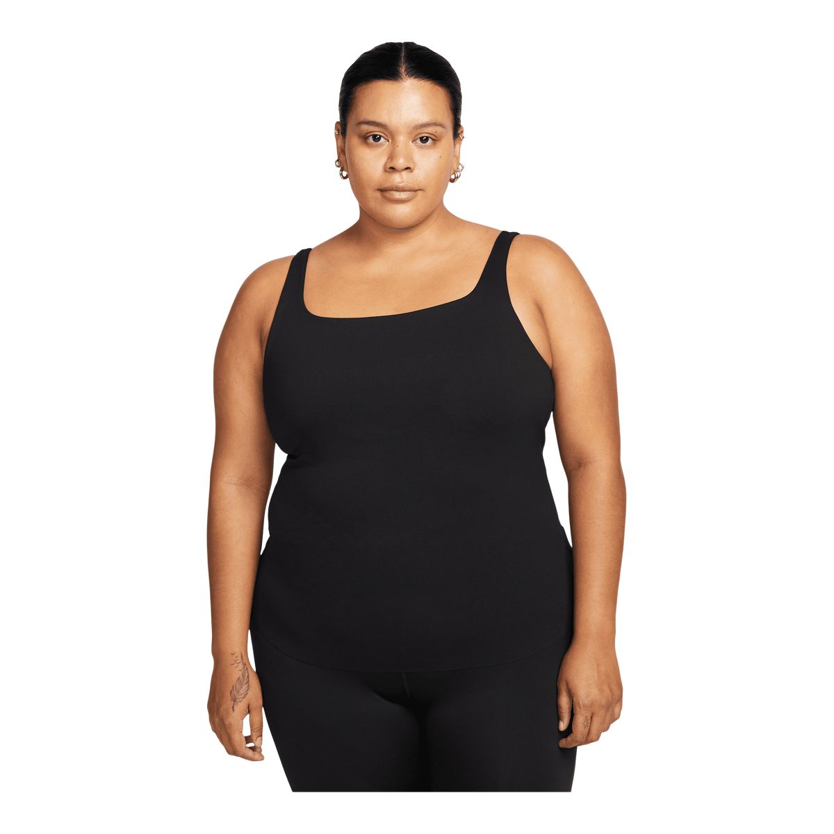 Nike Women's Yoga Luxe Tank Top, Tight Fit, Sleeveless, Dri-FIT, Sports