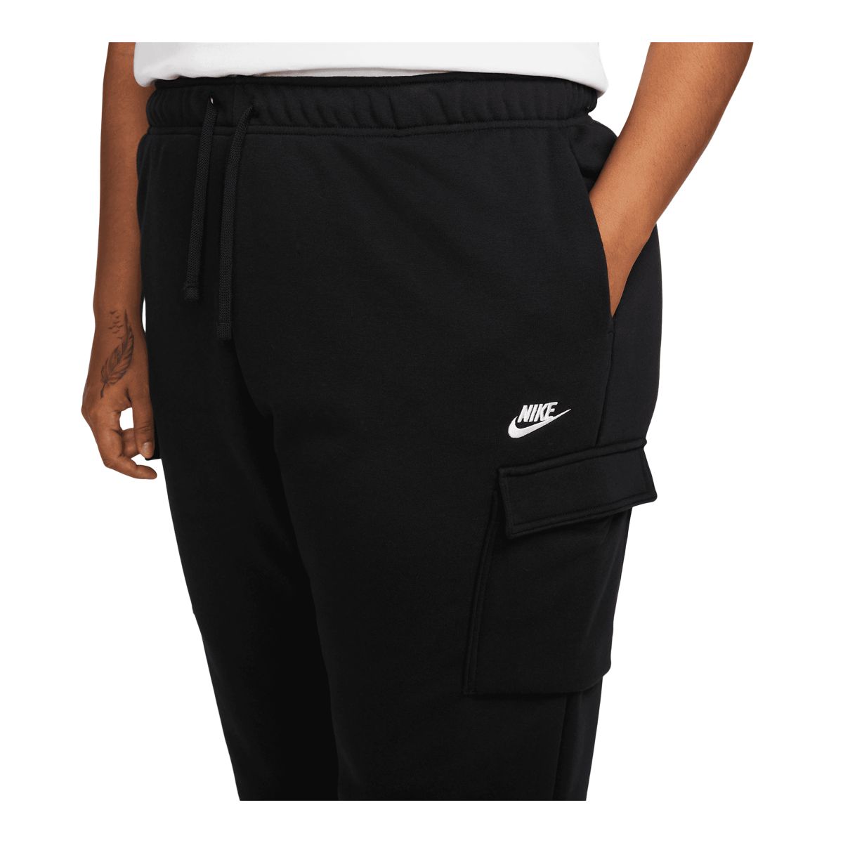 women's nike sportswear emea fleece cargo jogger pants