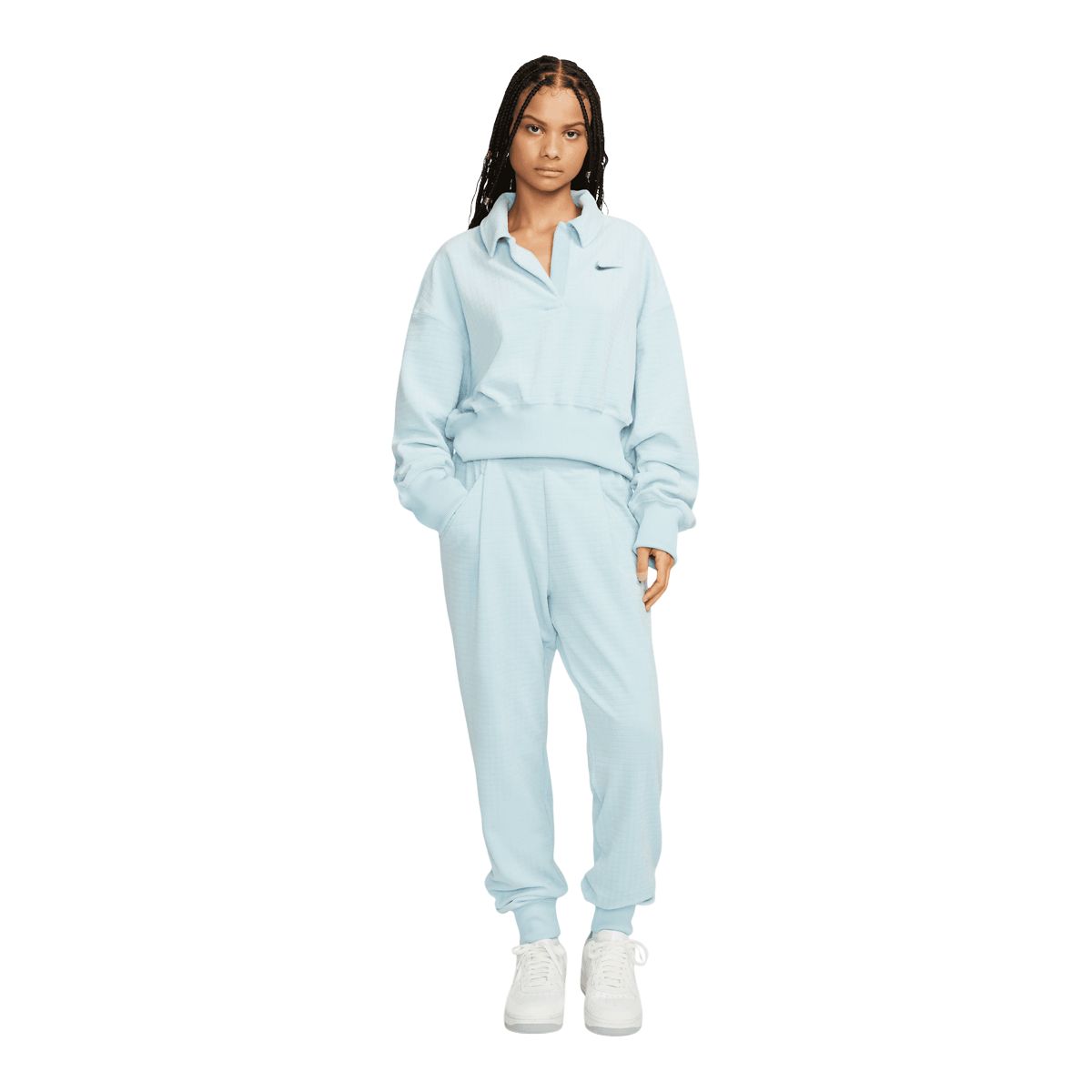 Nike Women's Velour Polo T Shirt