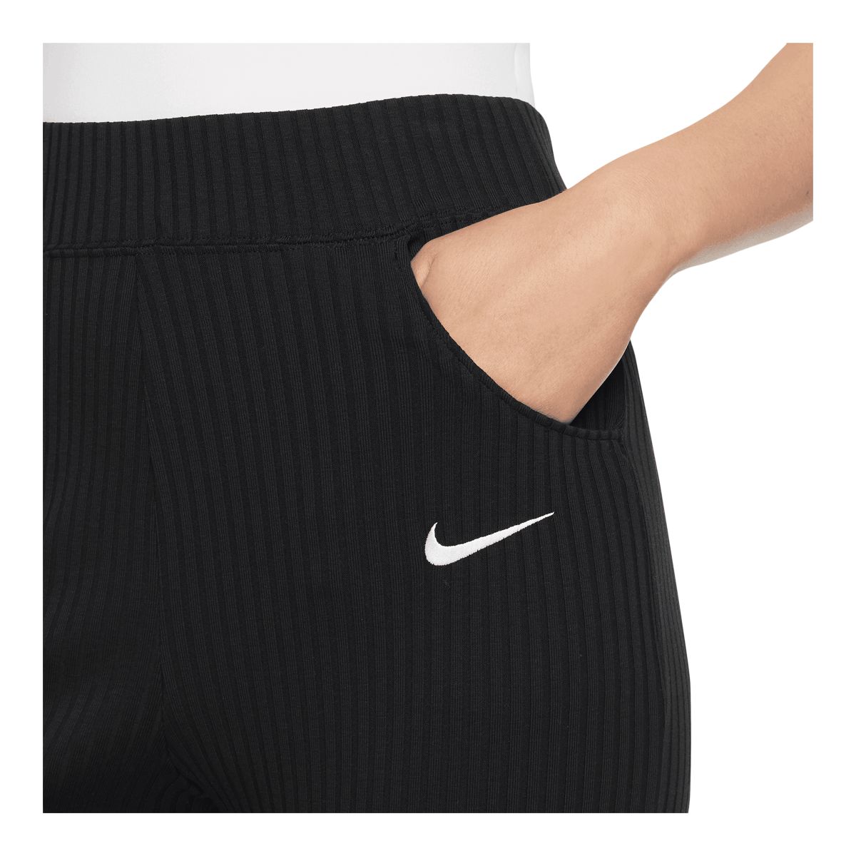 Nike Women's Rib Jersey High Rise Pants