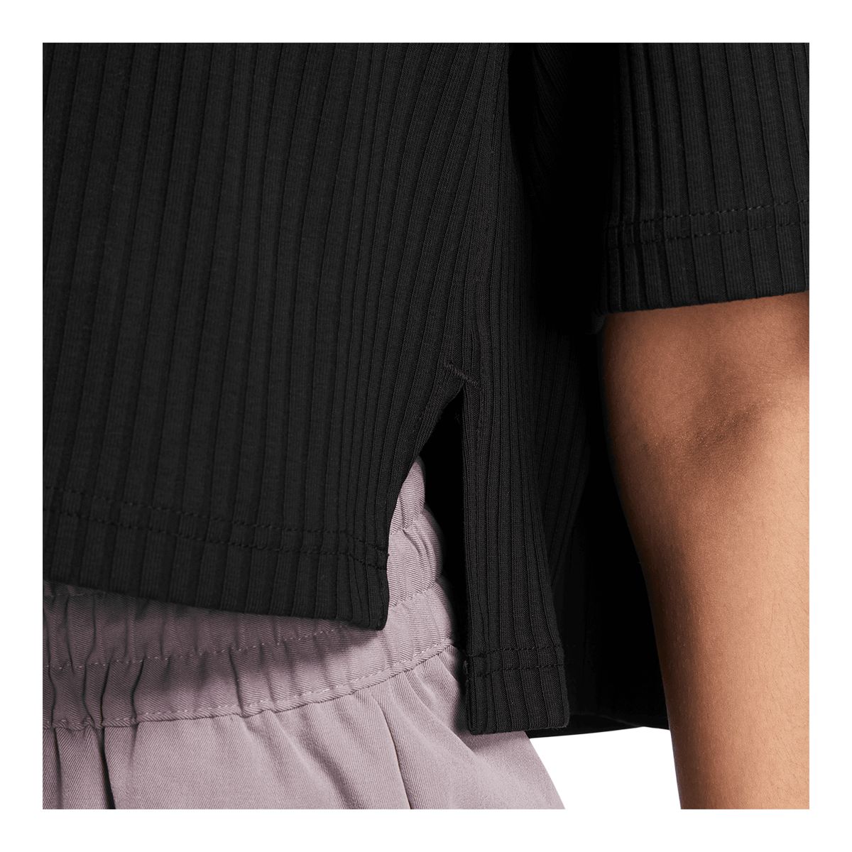 Nike Women's Ribbed Jersey T Shirt