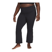 Nike Women's Yoga Dri-FIT Luxe Pants Front_Three_Fourths_Angled_Left