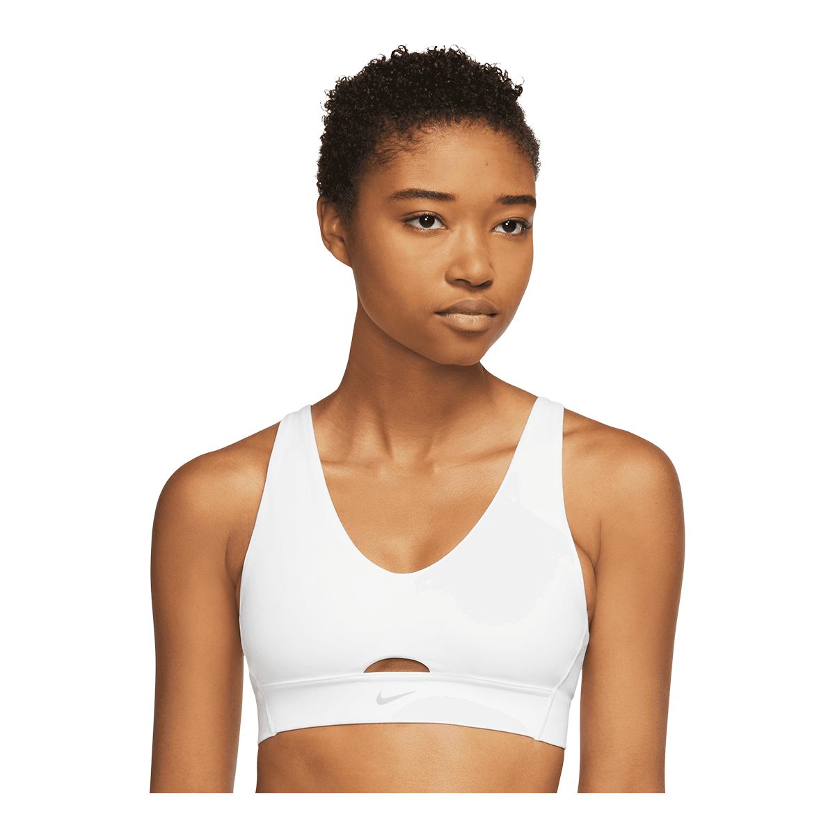 Women's Pullover Removable Cups Sports Bras. Nike IE