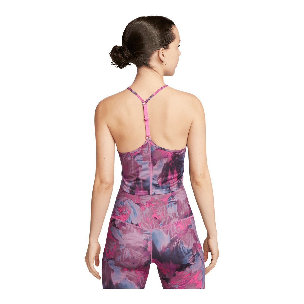 Nike Women's One Dri-FIT Cropped All Over Print Tank