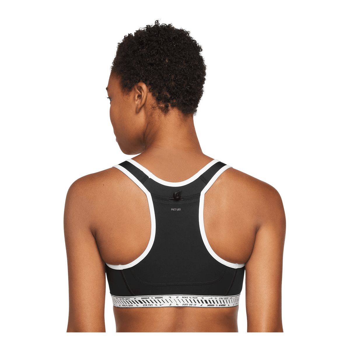 Nike Training Swoosh Dri-FIT high shine medium support sports bra