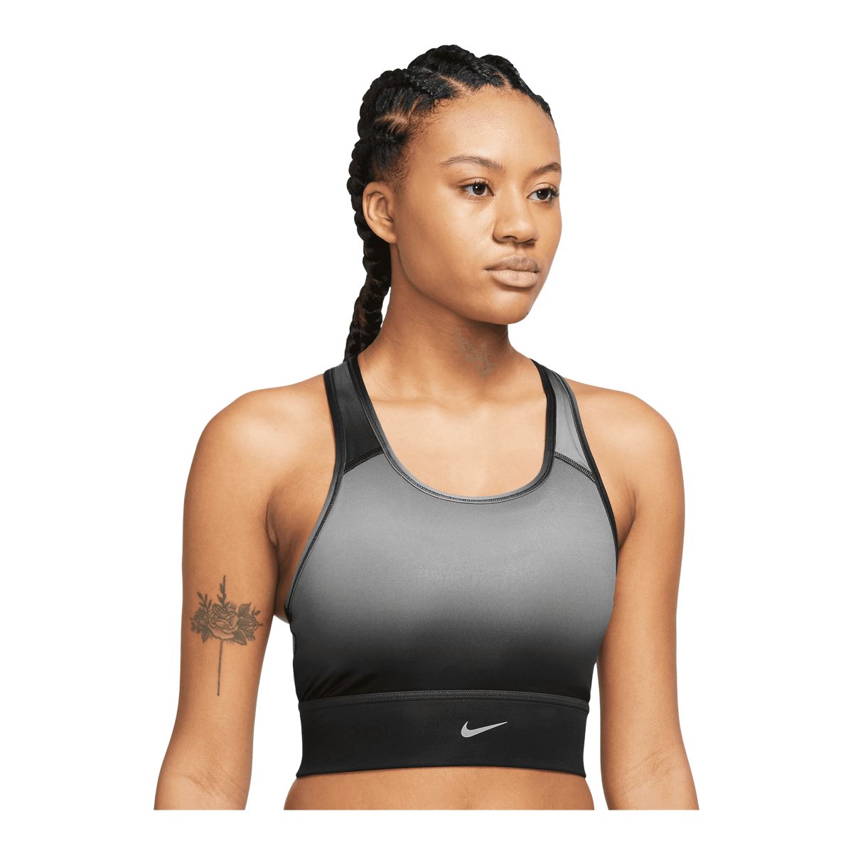 Yoga Sport Women Bra Longline Athletic Workout Crop Tops With
