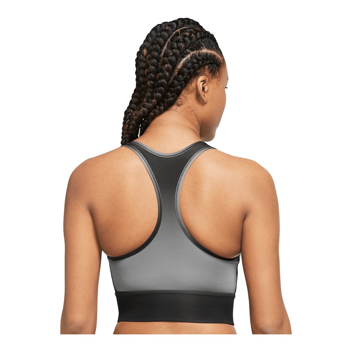 Nike Women's Dri-FIT Swoosh Long-Line Run Medium Sports Bra