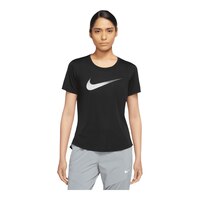 Nike Women's Run One Dri-FIT Swoosh HBR T Shirt Front_Flat