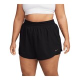 Nike Women's One Dri-Fit Ultra High Rise Shorts Front_Flat