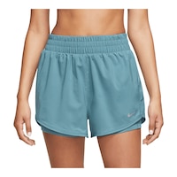 Nike Women's One Dri-Fit Ultra High Rise Shorts Front_Flat