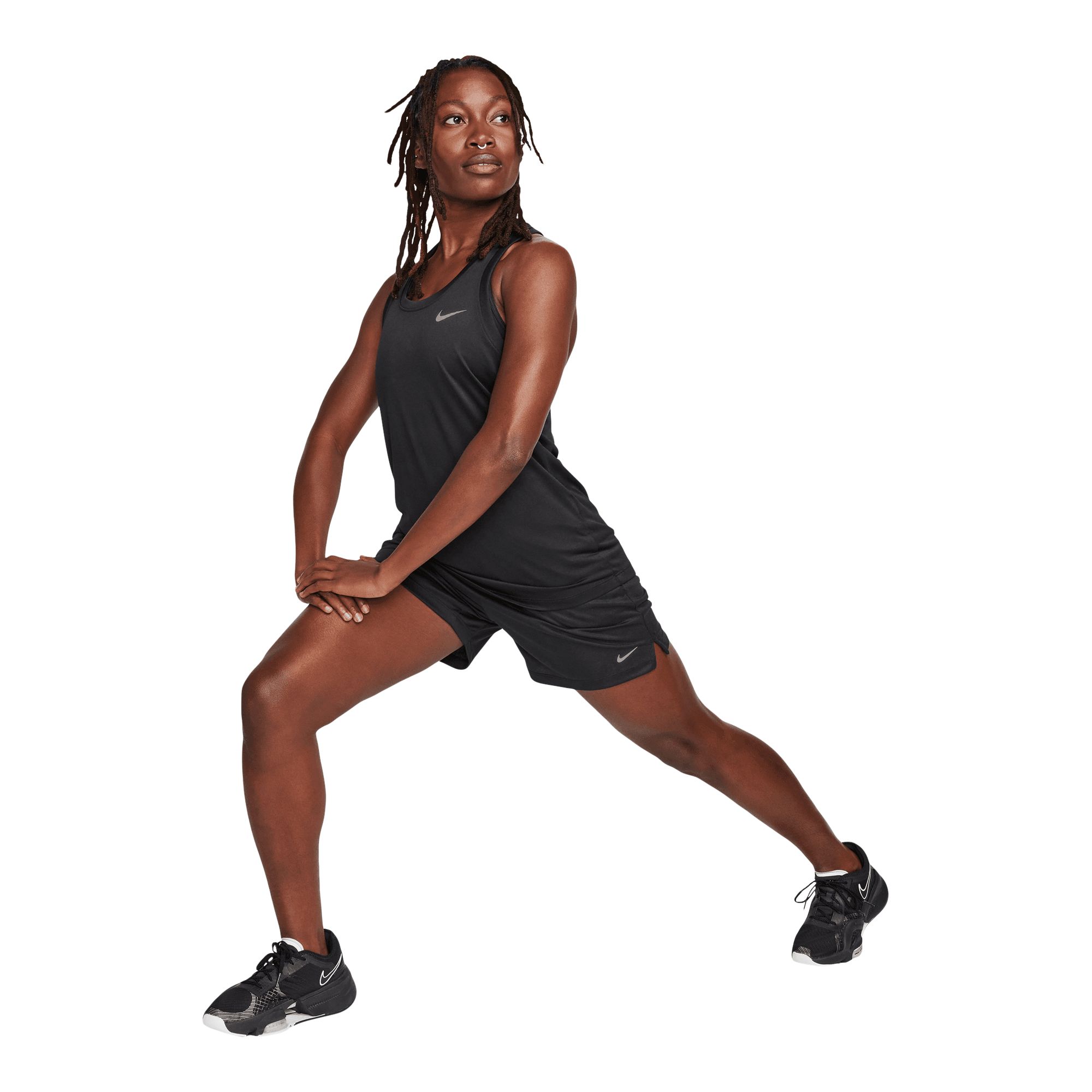 Nike Women's Attack Dri-FIT Mid-Rise 5 Inch Shorts