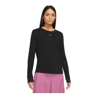 Nike Women's Essential LBR Long Sleeve T Shirt Front_Angled_Right