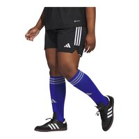 adidas Women's Plus Size Tiro 23 Shorts Front_Angled_Left