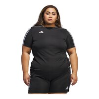 adidas Women's Plus Size Tiro 23 Jersey Front_Flat