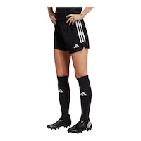 adidas Women's Tiro 23 Shorts Front_Three_Fourths_Angled_Left