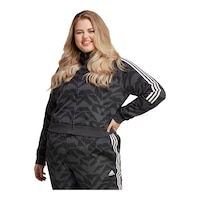adidas Women's Plus Size Tiro 23 ADV Training Pants Front_Angled_Left