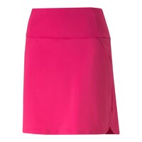 PUMA Women's PWRmesh Golf Skirt Front_Three_Fourths_Angled_Left