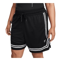 Nike Women's Basketball Fly Crossover Shorts Front_Angled_Left