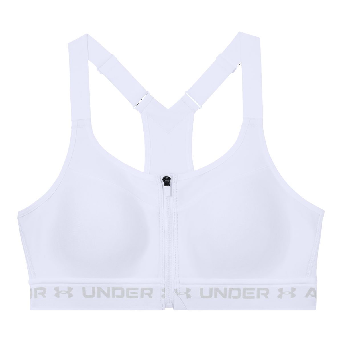 Under Armour Made for Me front zip Protégée bra  Under armour bra, Under  armour women, Front zip sports bra