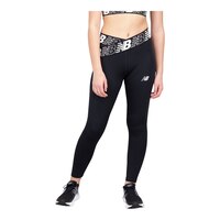 New Balance Women's Relentless Crossover High Rise 23 Inch Tights Front_Flat