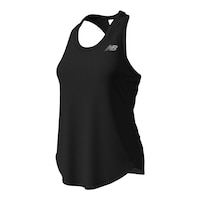New Balance Women's Run Accelerate Tank Front_Angled_Left