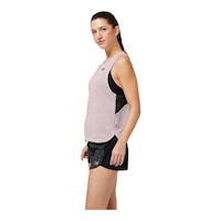 New Balance Women's Run Luminous Tank Front_Angled_Left