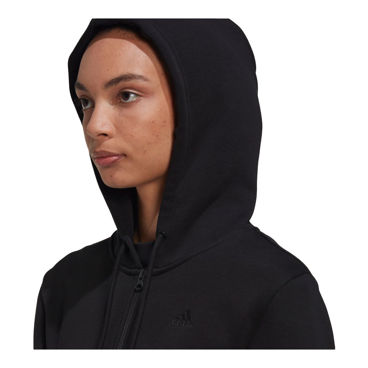 adidas Women's All SZN Fleece Full Zip Hoodie