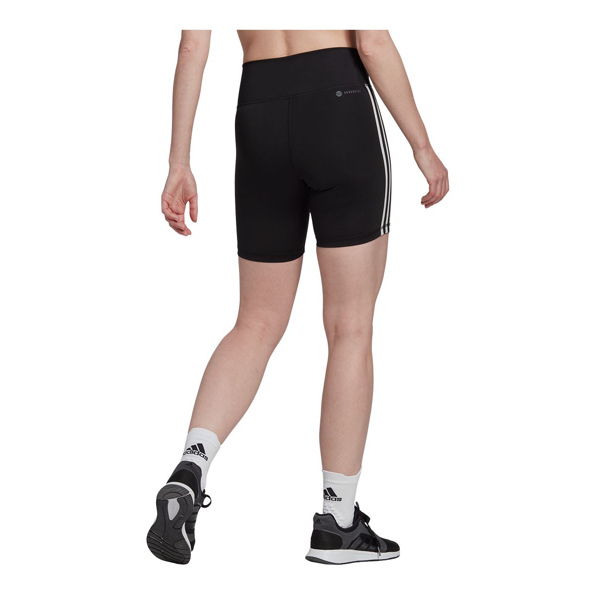 adidas Women's TE 3-Stripe Bike Shorts